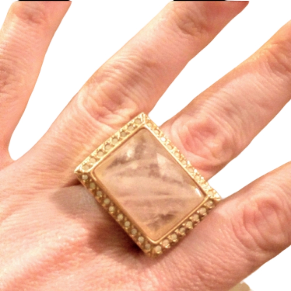 Stone Statement Ring - image 1